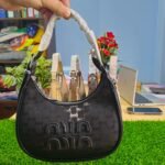 Ladies Hand Bag Min Min 6802-27 - Black