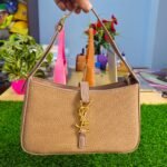 Ladies Hand Bag YSL Style V571 - Khaki